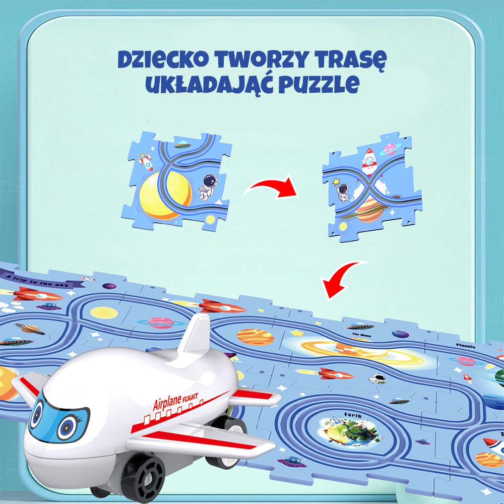 RailCar - puzzle tor dla pojazdów