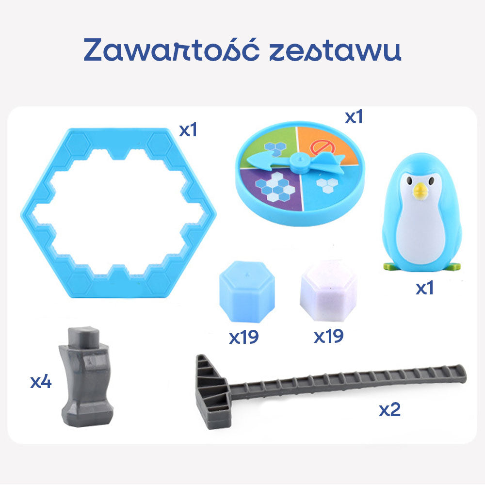 Pingwin na lodzie – Gra zręcznościowa