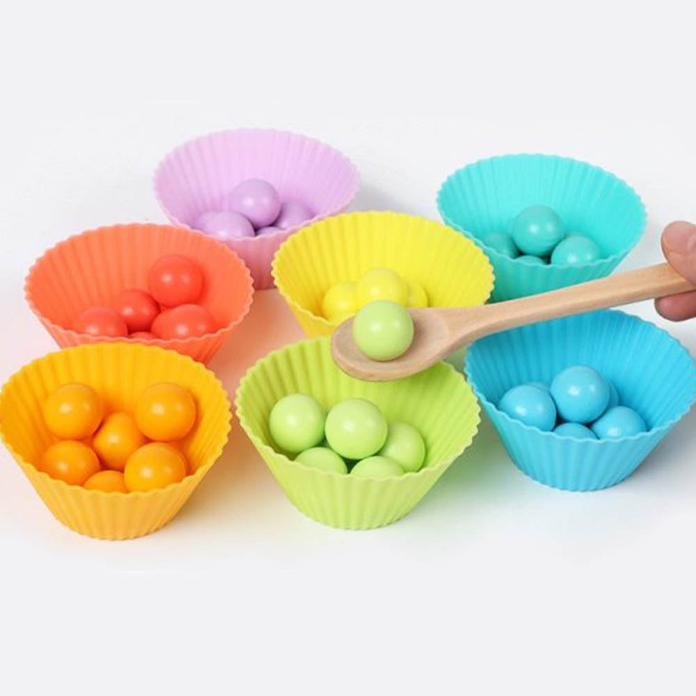 Drewniana układanka Montessori