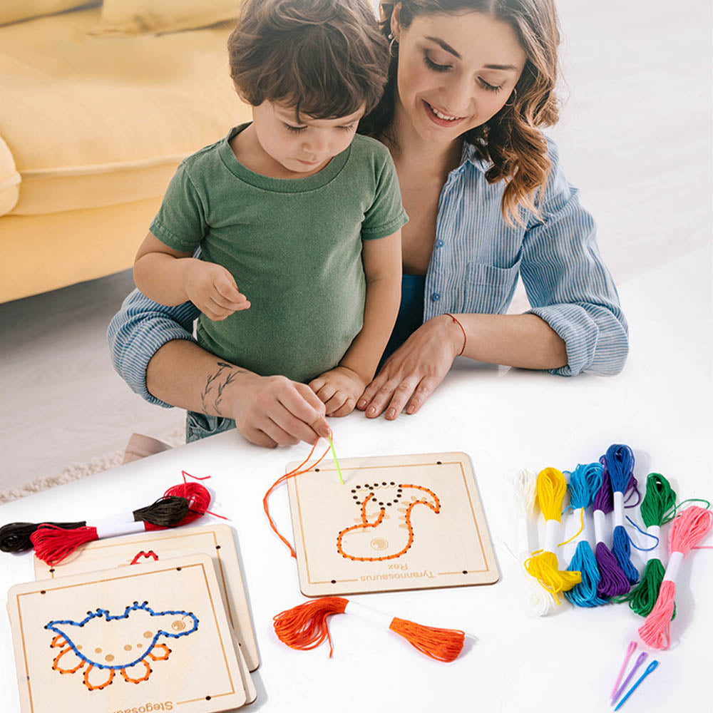 Wooden - Drewniana Wyszywanka