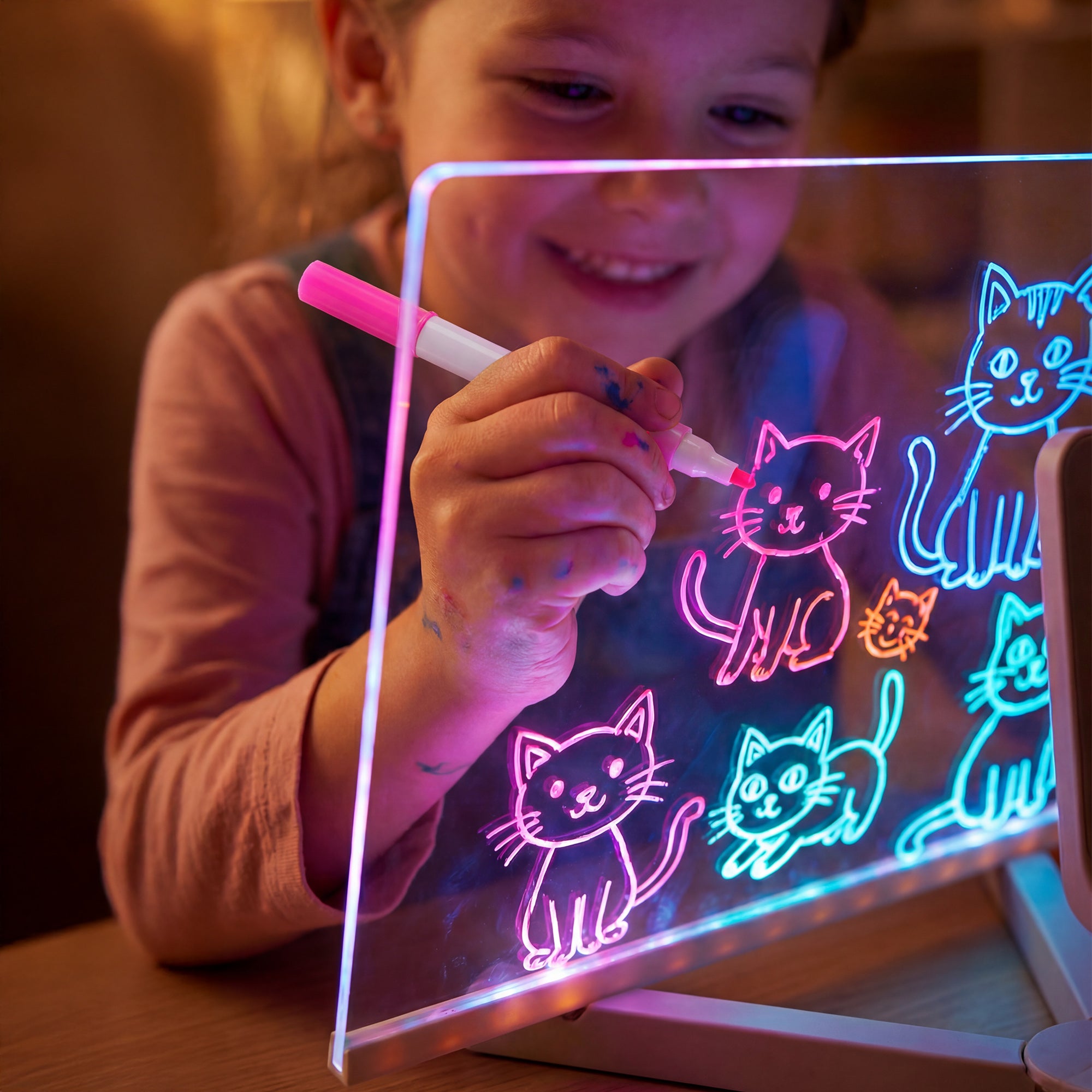GlowBoard - Świecąca Tablica LED XXL do Rysowania