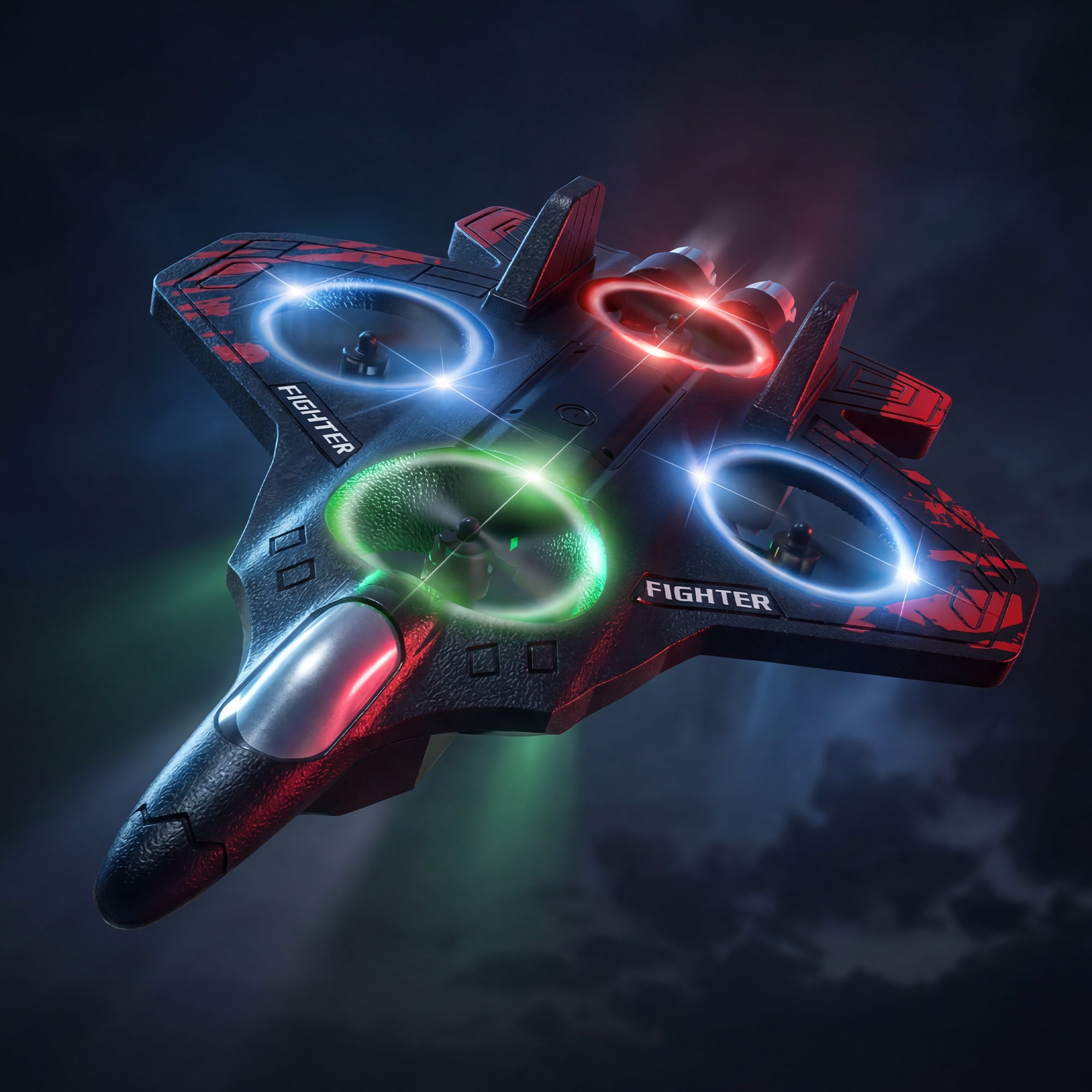 AIR FIGHTER - Samolot zdalnie sterowany styropianowy