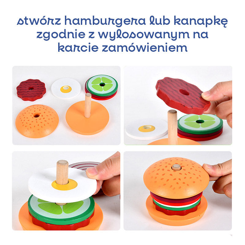 Restauracja - drewniana zabawa