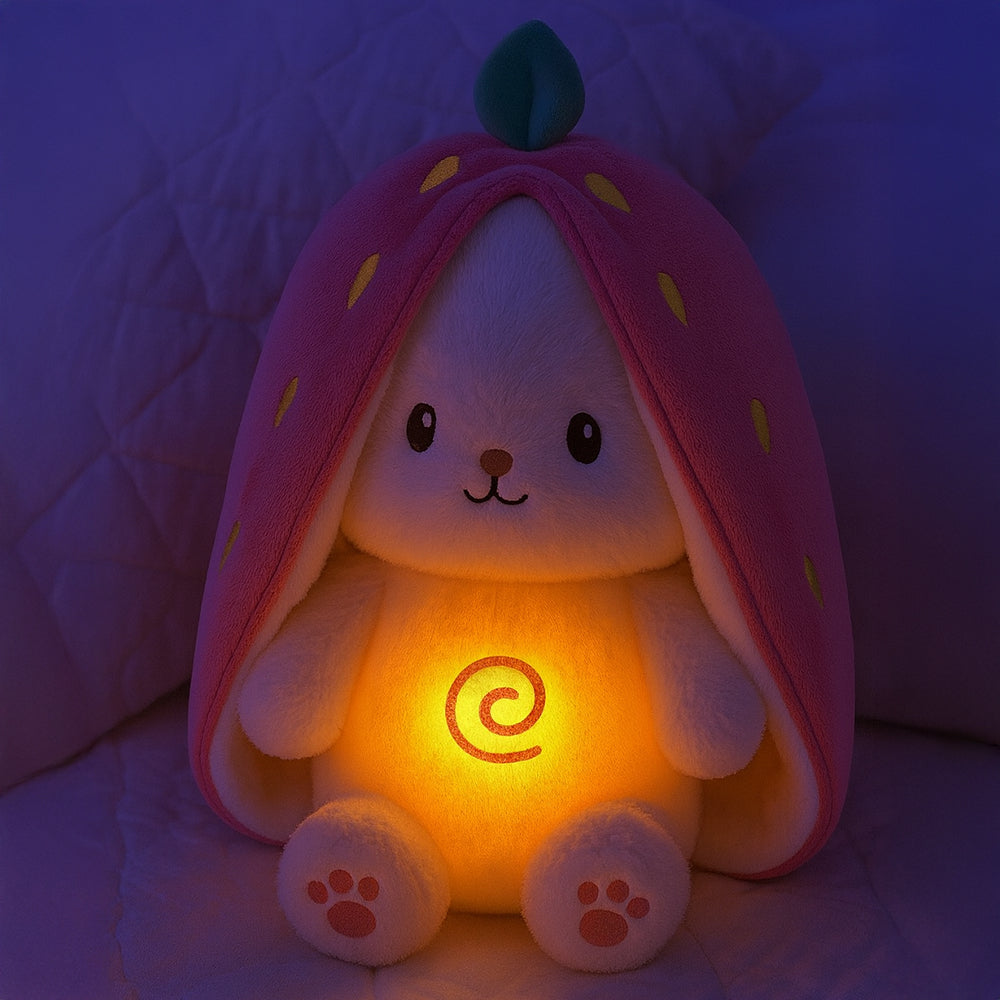 Oddychający Miś Truskawka