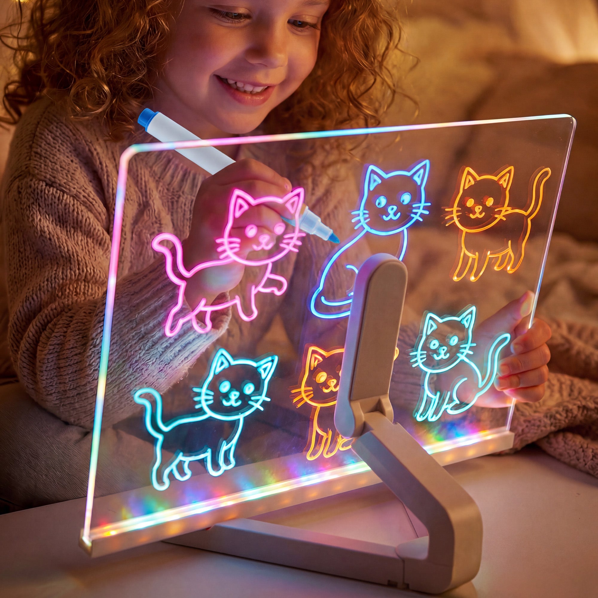 GlowBoard - Świecąca Tablica LED XXL do Rysowania