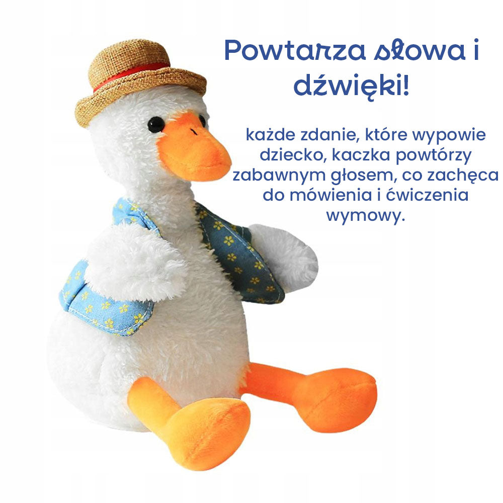 Gadający kaczor - powtarzający słowa