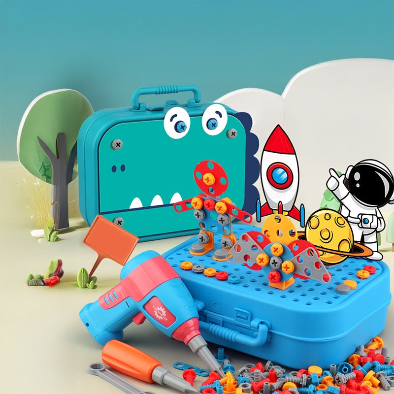 Walizka konstrukcyjna z wkrętarką