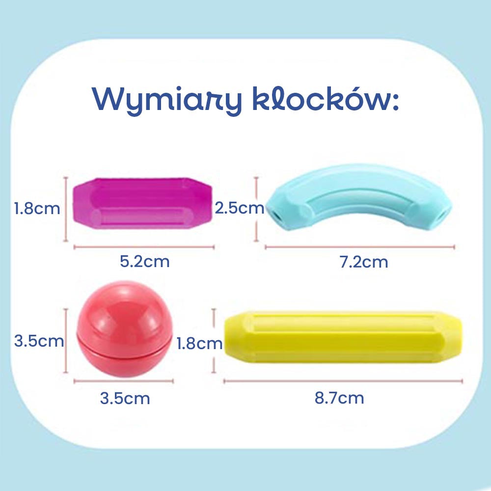 MagBlocks – klocki magnetyczne 84 elementy