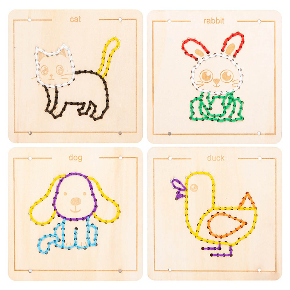 Wooden - Drewniana Wyszywanka