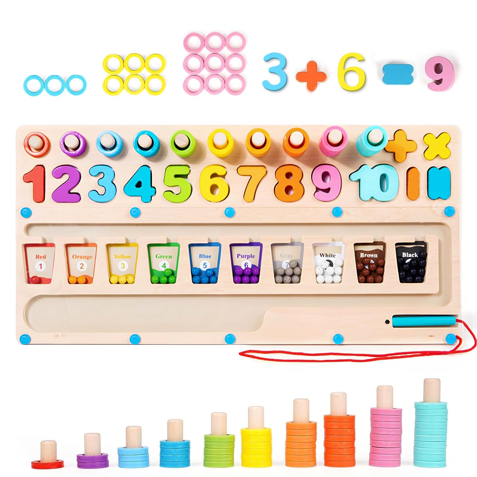 Magic Numbers&Color Board - Tablica Liczb i Kolorów