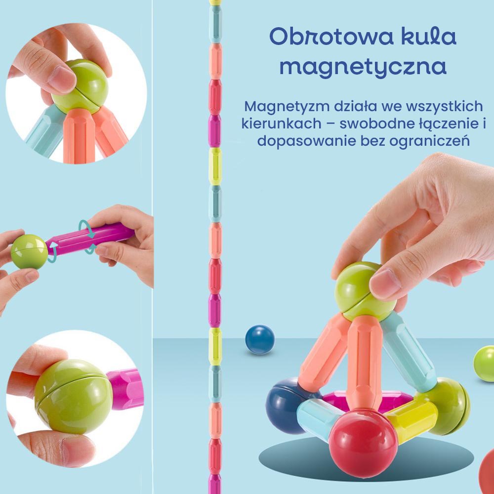 MagBlocks – klocki magnetyczne 84 elementy