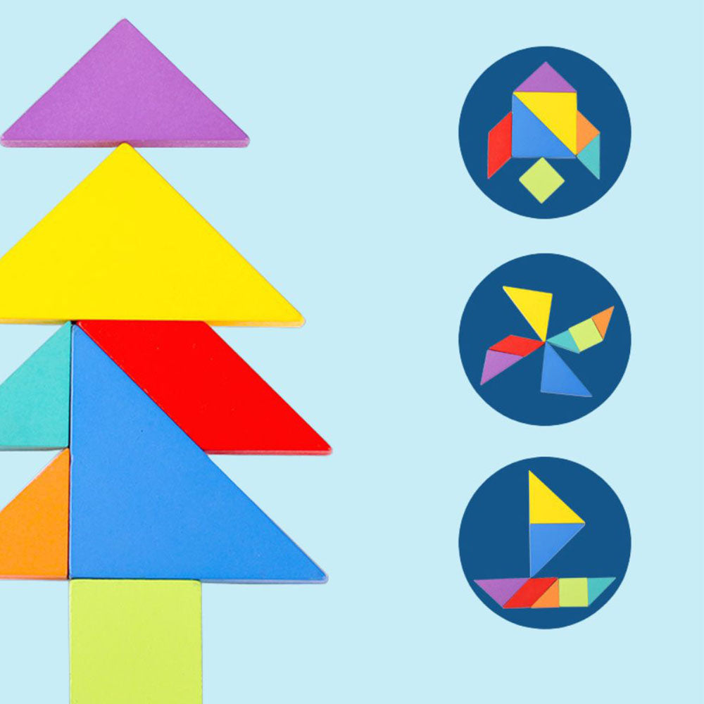 Układanka - Tangram z dzwoneczkiem