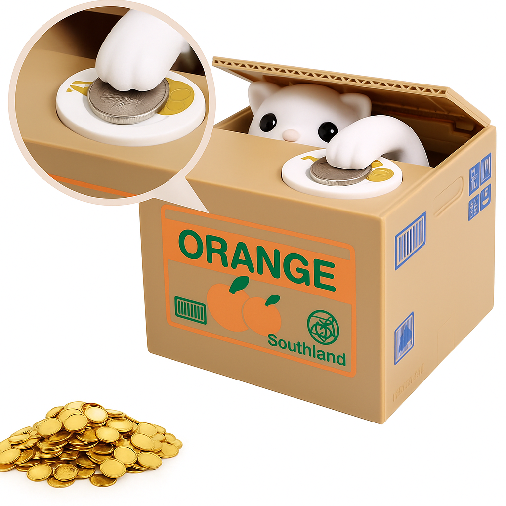 Interaktywna Skarbonka – Piesek lub Kotek