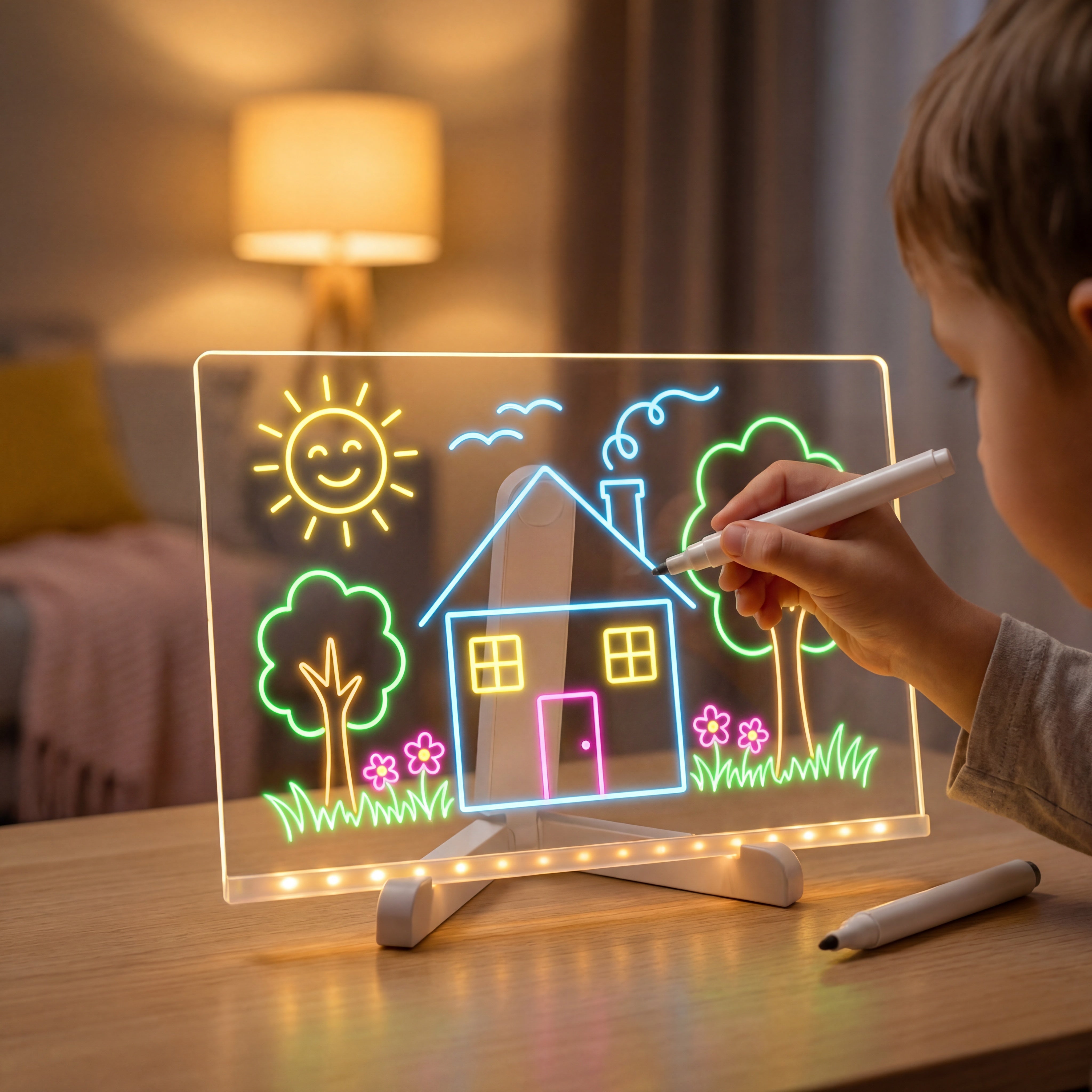 GlowBoard - Świecąca Tablica LED XXL do Rysowania