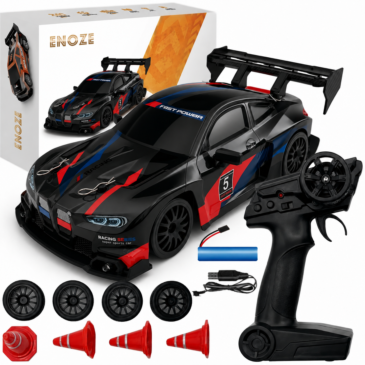 Samochód RC DriftCar RACING 1:24 – zdalnie sterowany