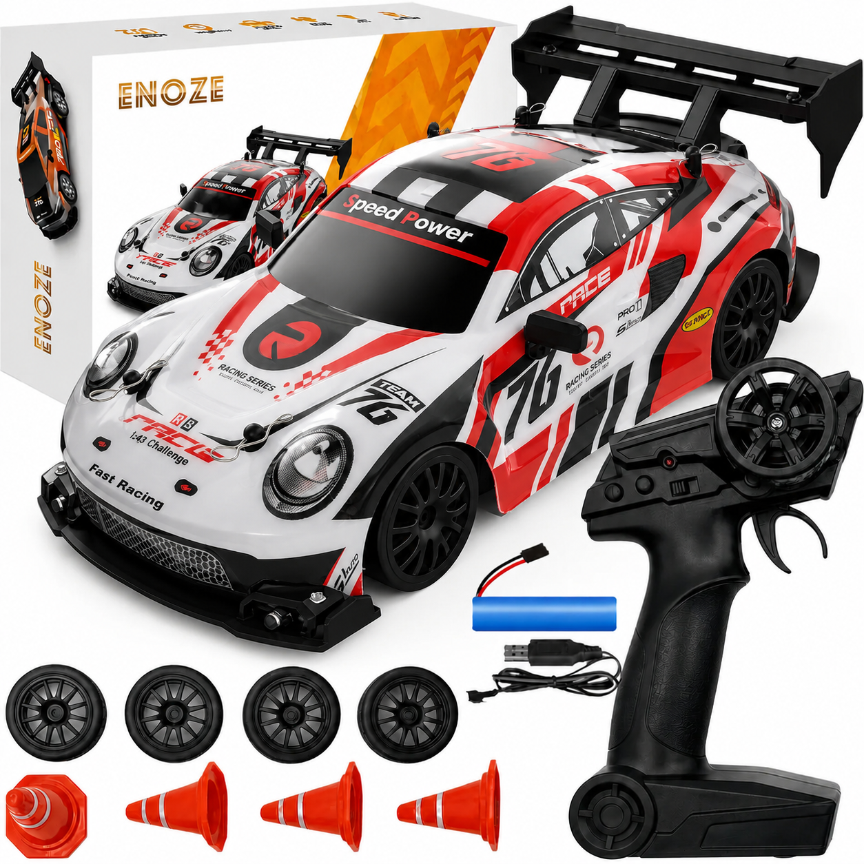 Samochód RC DriftCar RACING 1:24 – zdalnie sterowany