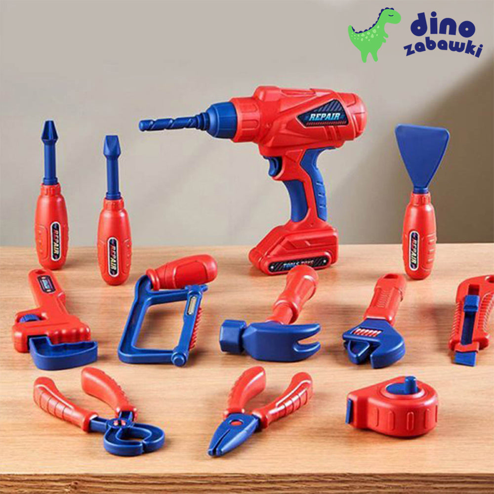 Tools – zestaw skrzynia narzędzi małego majsterkowicza