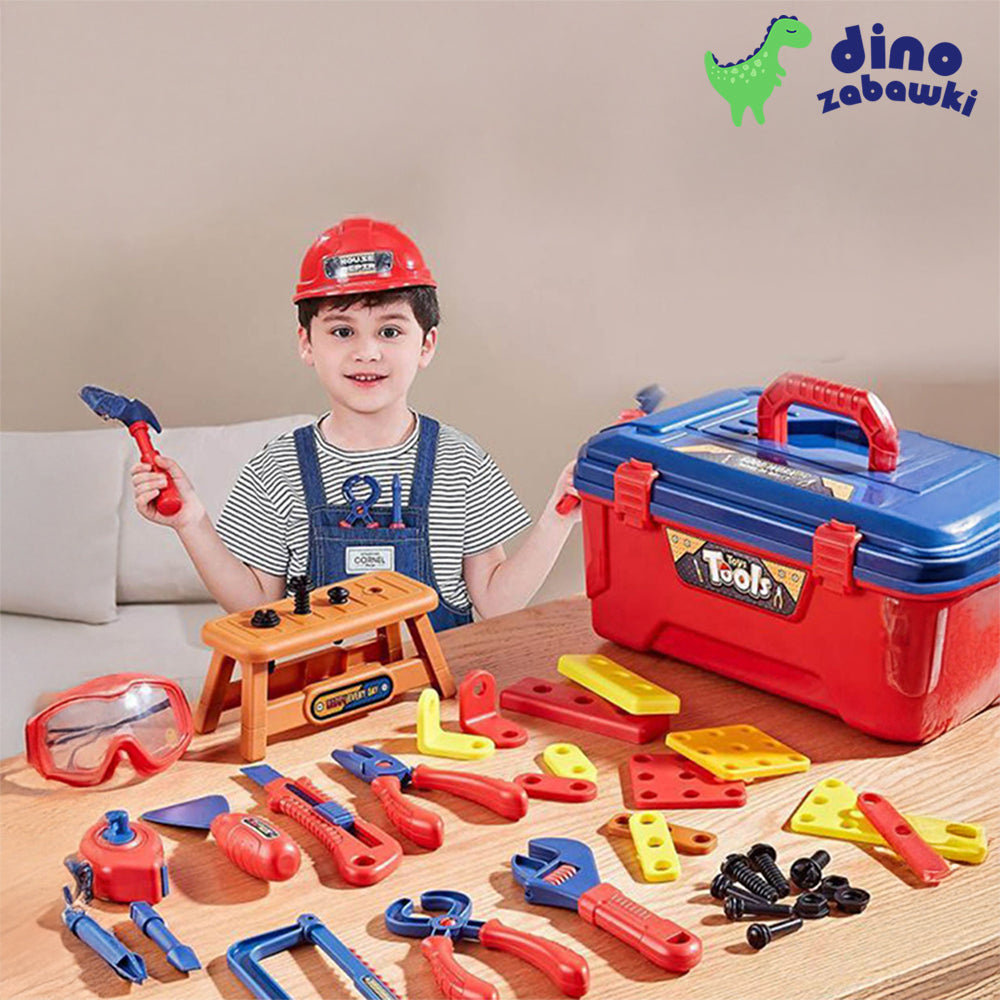 Tools – zestaw skrzynia narzędzi małego majsterkowicza