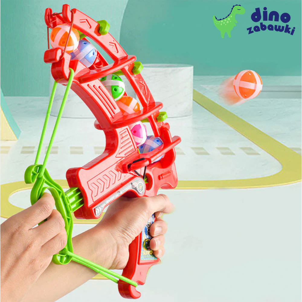 StickyBalls - tarcza z łukiem i piłeczkami