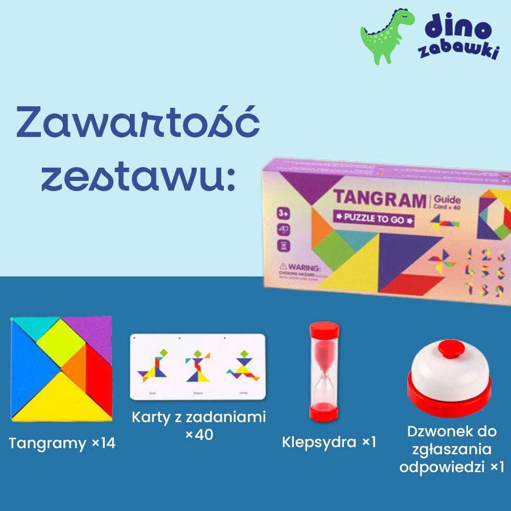 Układanka - Tangram z dzwoneczkiem