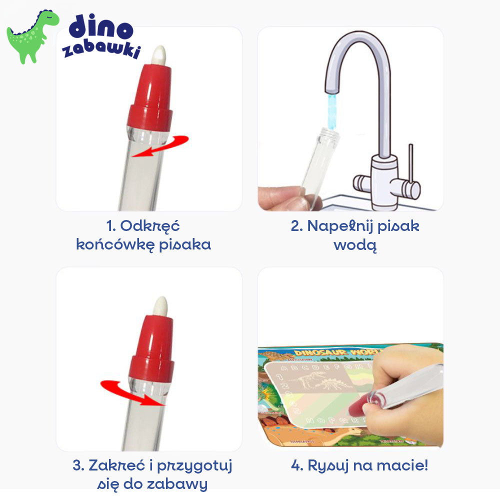 MagicWater – mata do malowania wodą