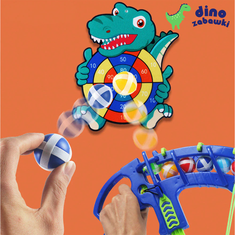 StickyBalls - tarcza z łukiem i piłeczkami