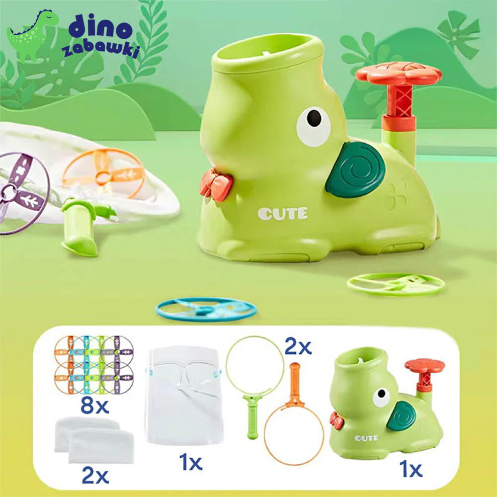 Latające Krążki - Wyrzutnia Kolorowych Dysków