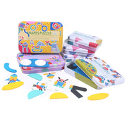 Drewniane Puzzle Zwierzaki