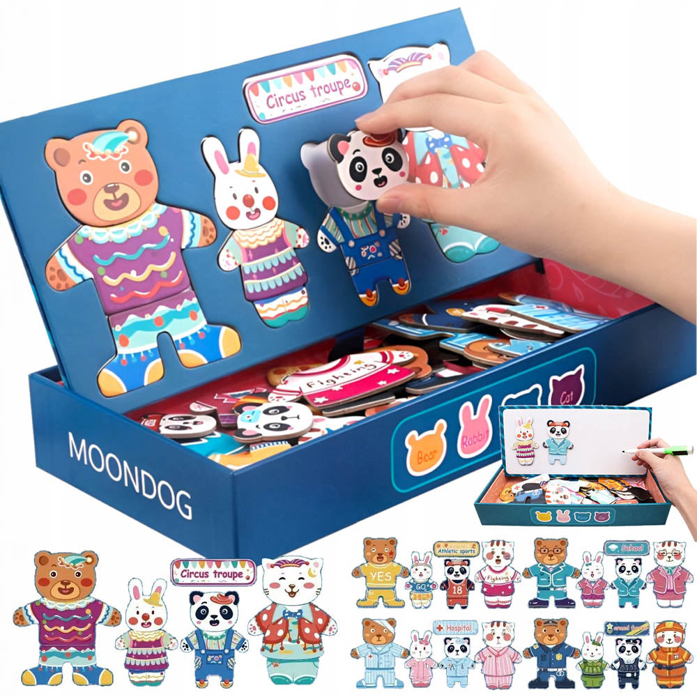 Zwierzaki Tablica Magnetyczna