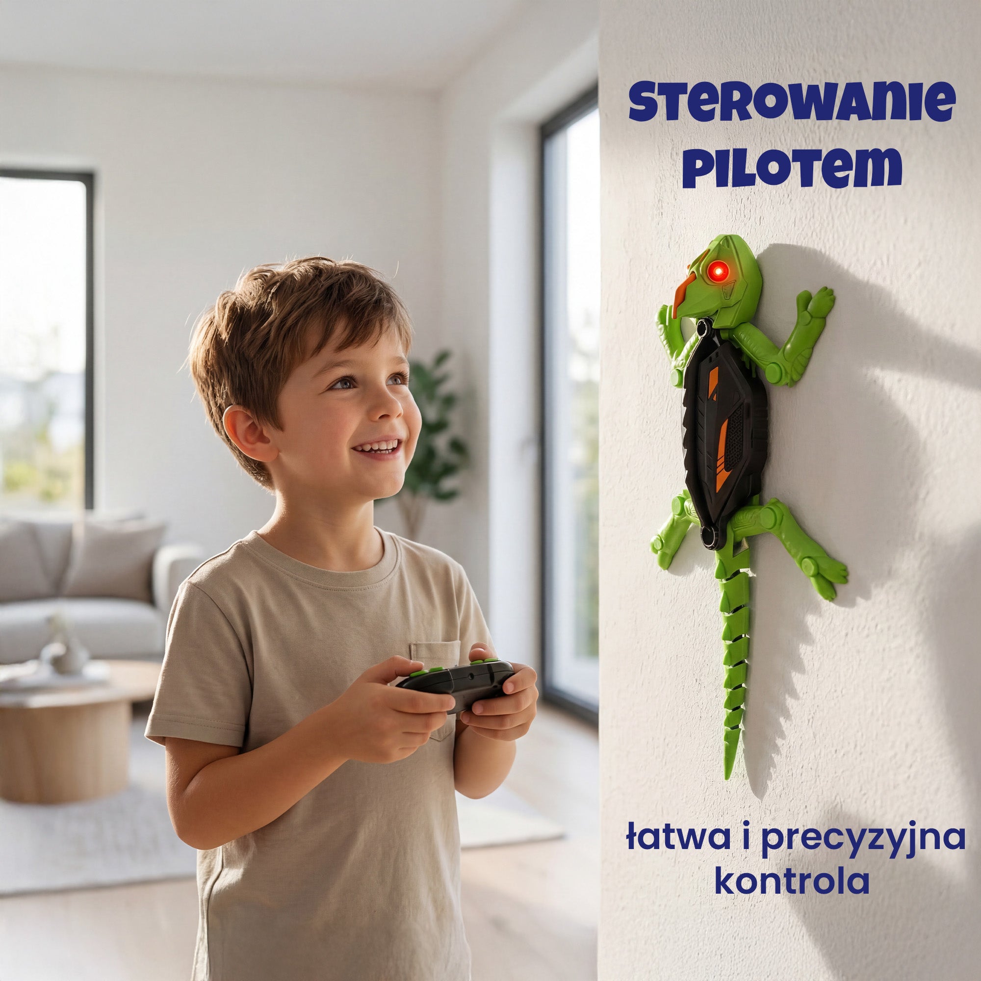 Zdalnie Sterowane Zwierzaki - Chodzące Po Ścianach