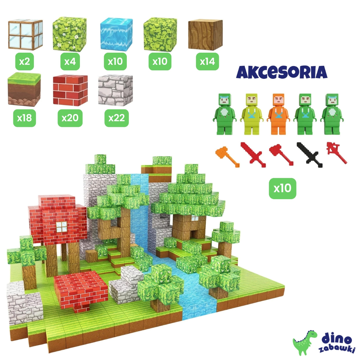 Bloxy – Magnetyczne Klocki 3D