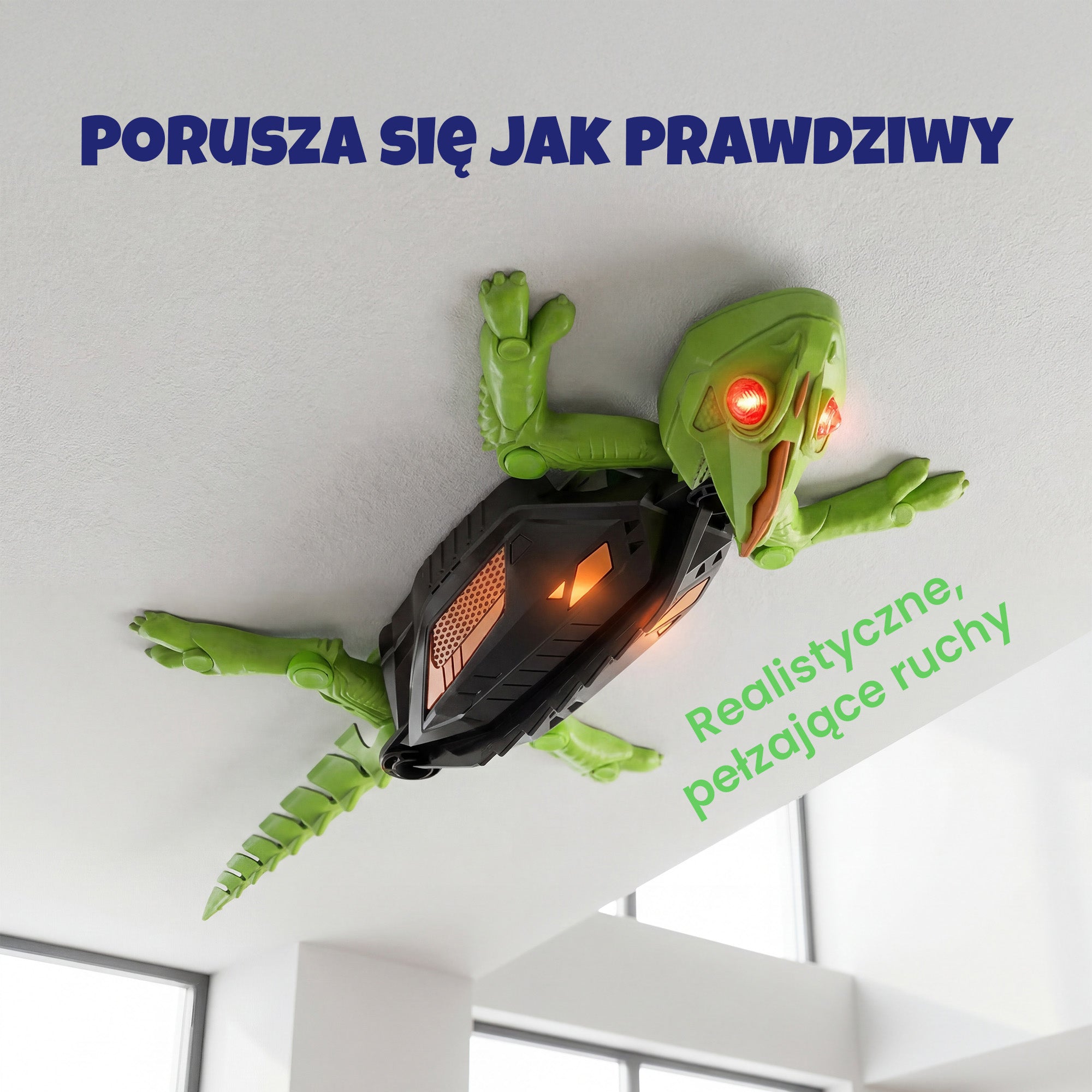 Zdalnie Sterowane Zwierzaki - Chodzące Po Ścianach