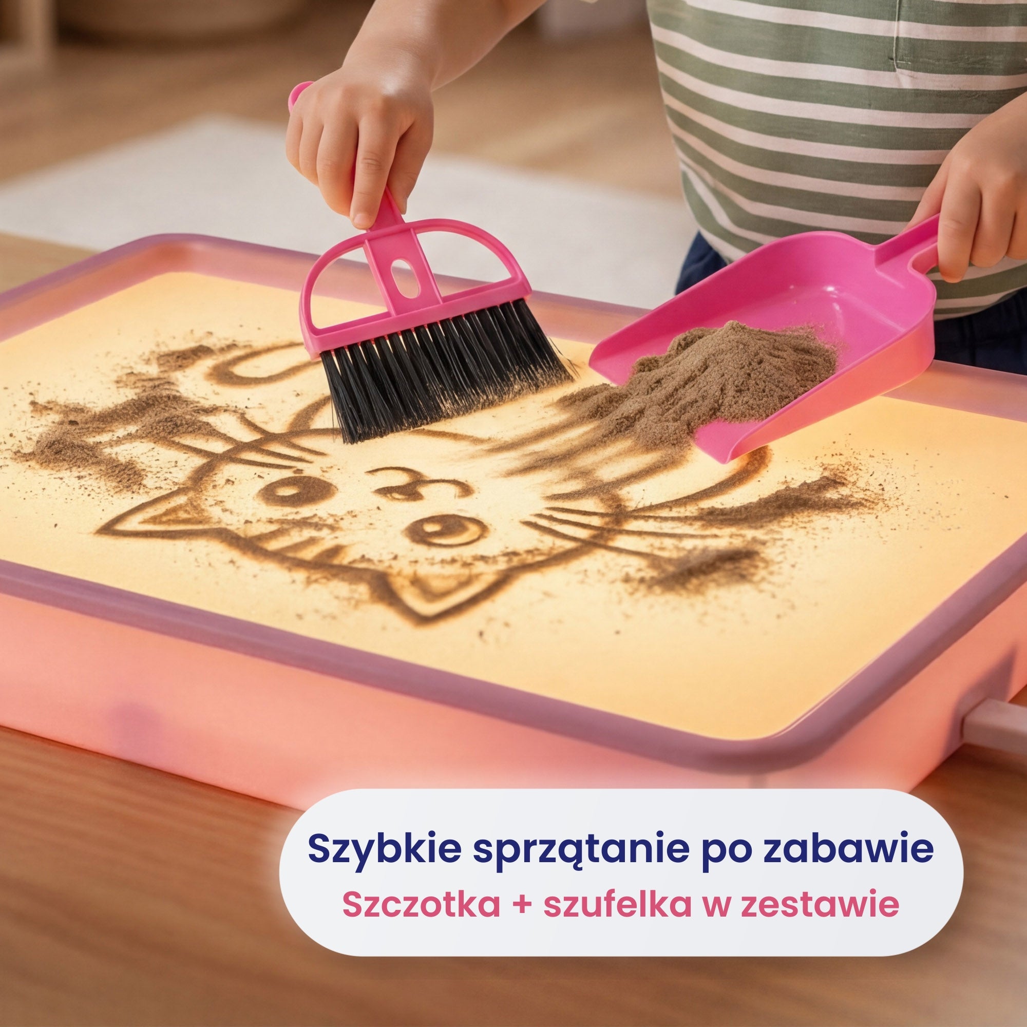 SandPainting - Tablica Do Rysowania Piaskiem Podświetlana