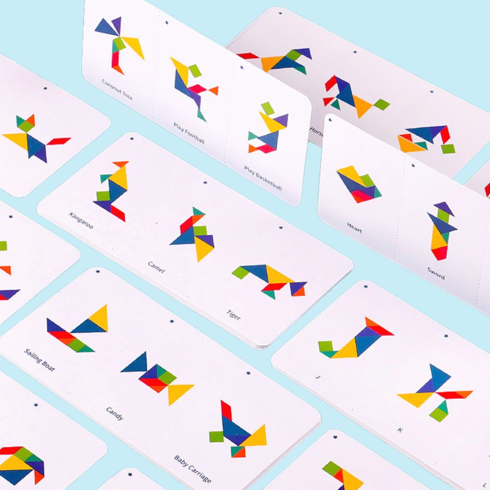 Układanka - Tangram z dzwoneczkiem