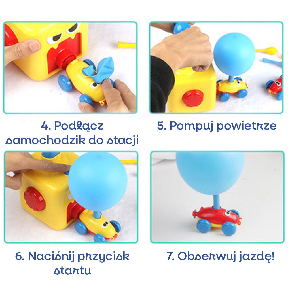 AeroBalloon – Aerodynamiczna balonowa zabawka (edycja kosmiczna XXL)