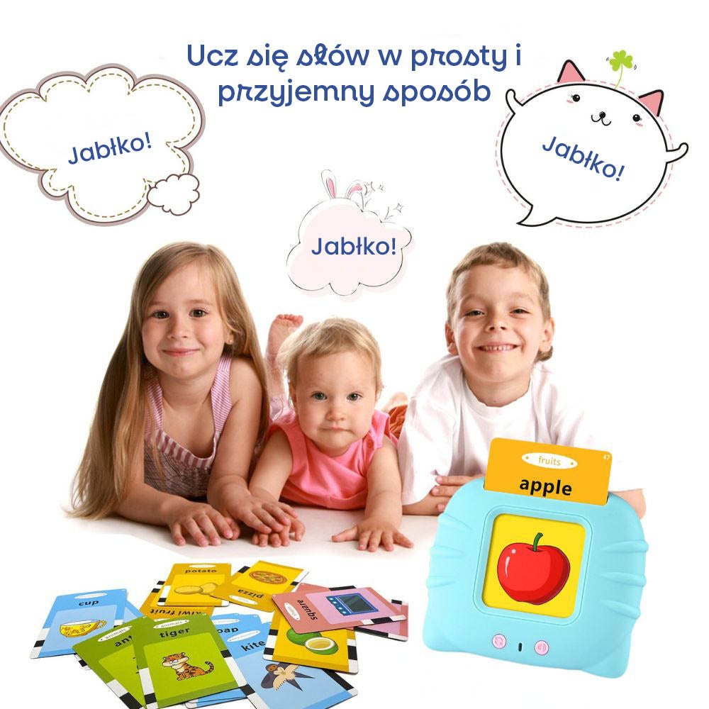 EduAngielski – czytnik kart do nauki słówek + karty