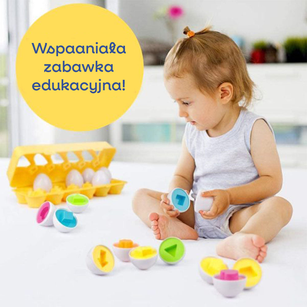 Eggo – jajka układanka edukacyjna
