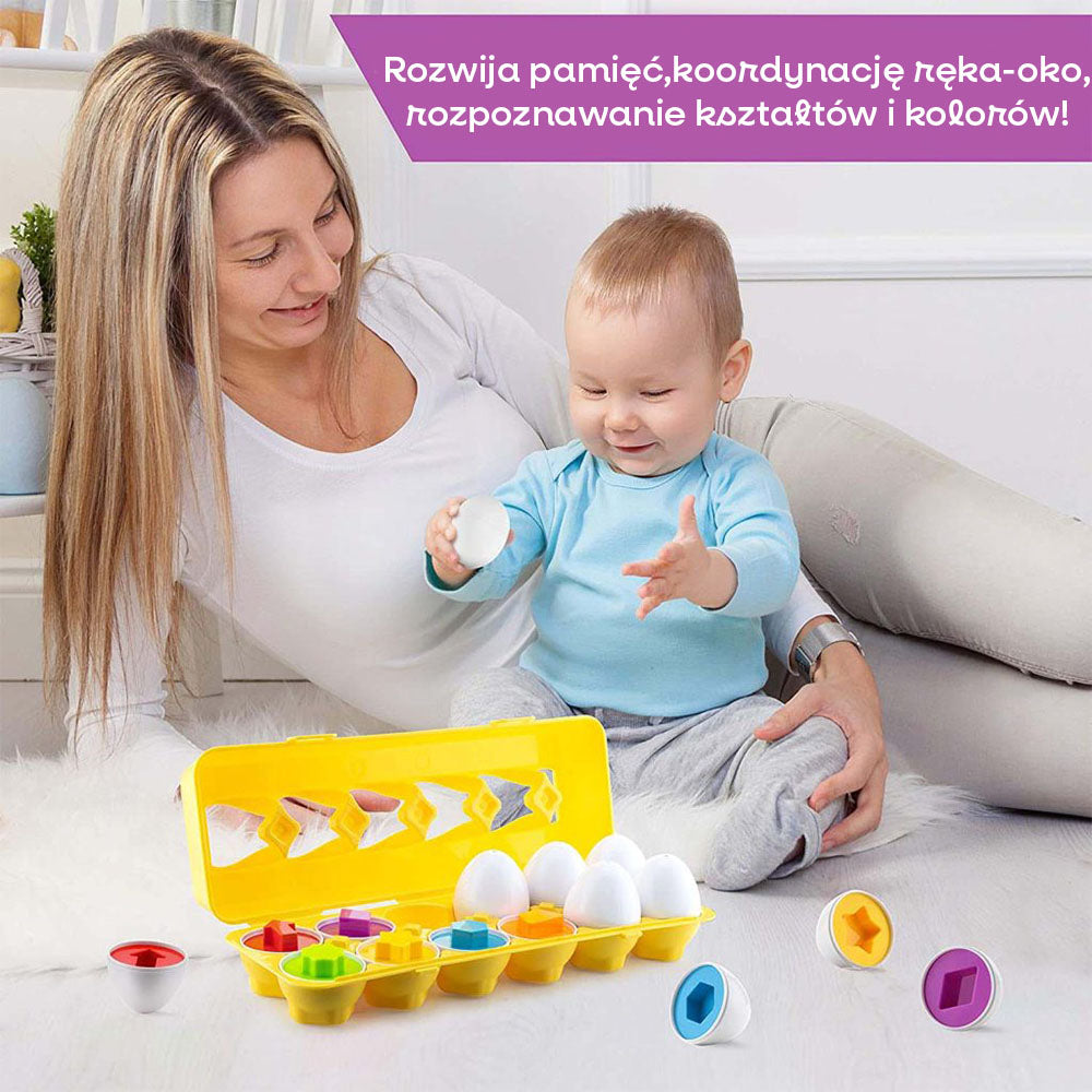 Eggo – jajka układanka edukacyjna
