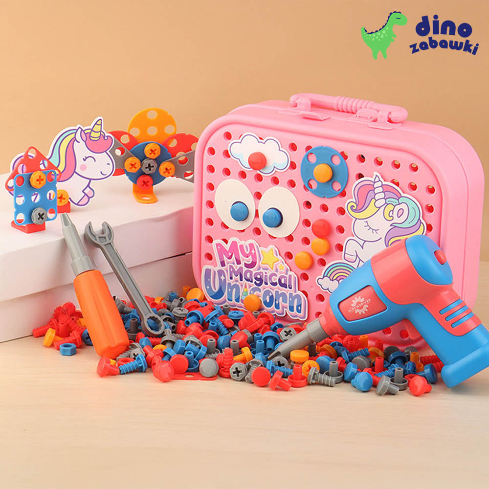 Walizka konstrukcyjna z wkrętarką