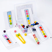 Probówki - Gra w układanie kolorów