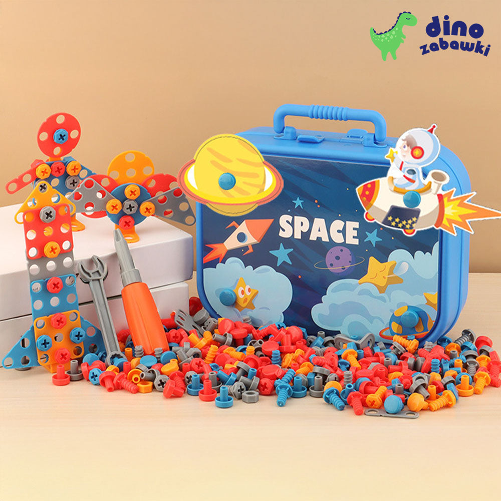 Walizka konstrukcyjna z wkrętarką