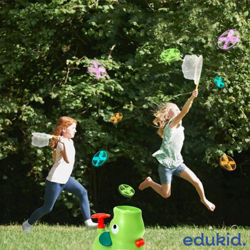 Latające Krążki - Wyrzutnia Kolorowych Dysków