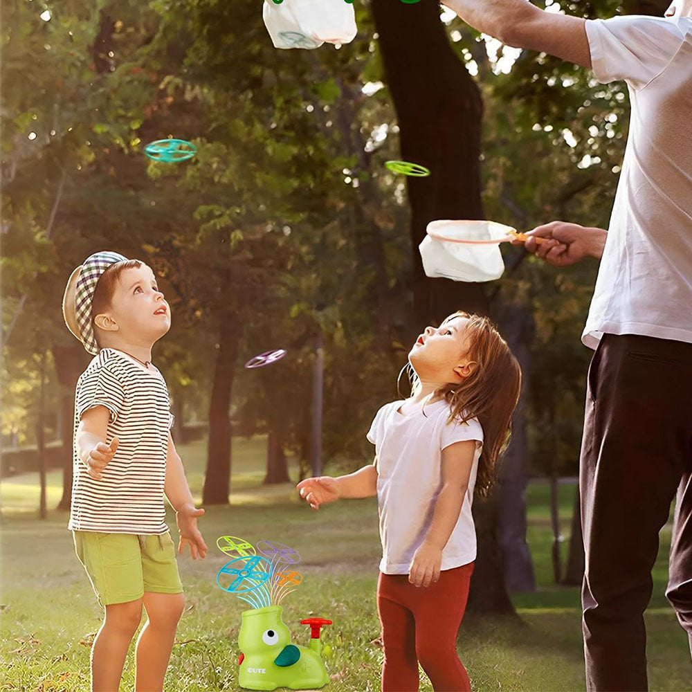 Latające Krążki - Wyrzutnia Kolorowych Dysków