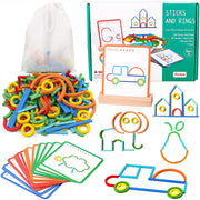 Sticks and Rings - Klocki Drewniane