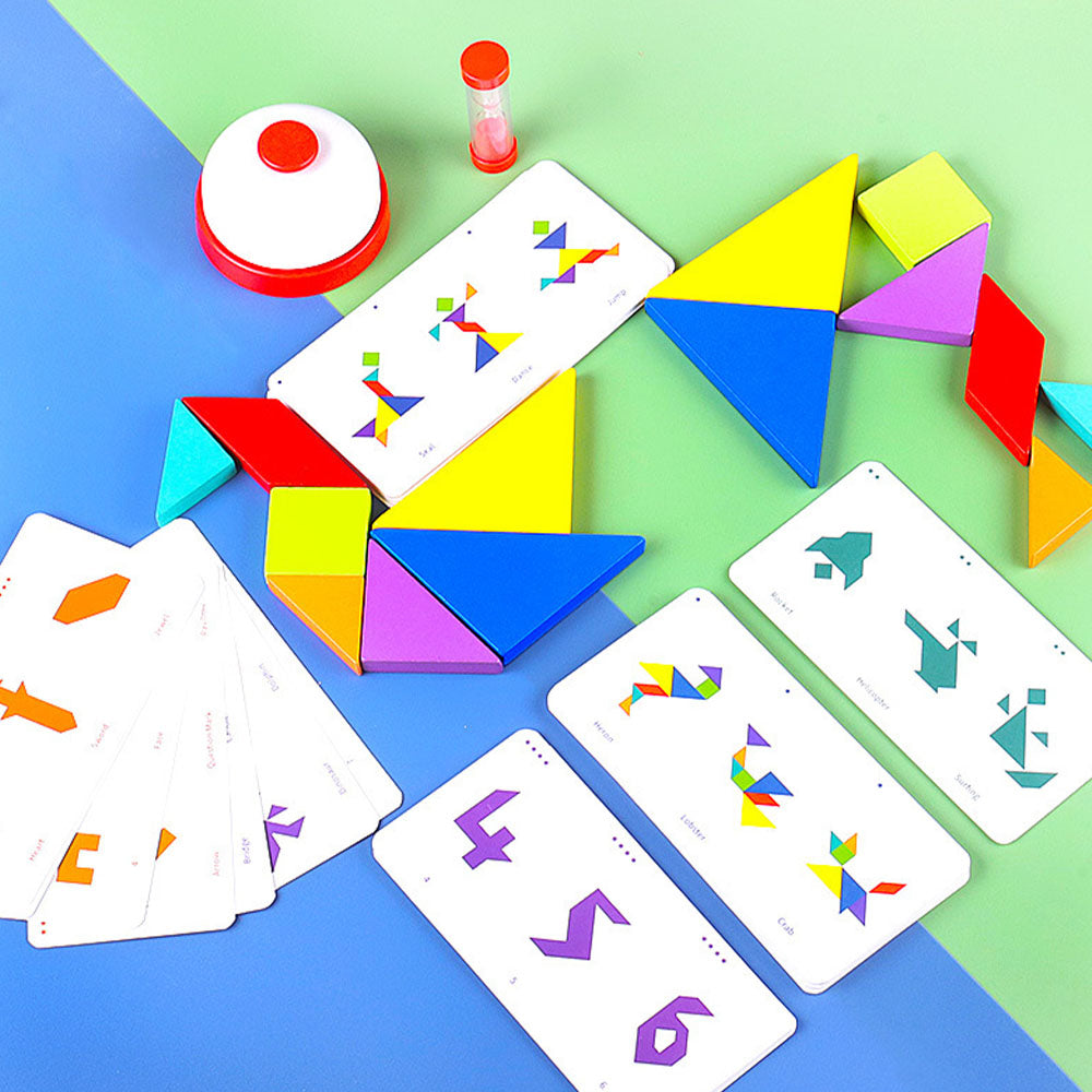 Układanka - Tangram z dzwoneczkiem