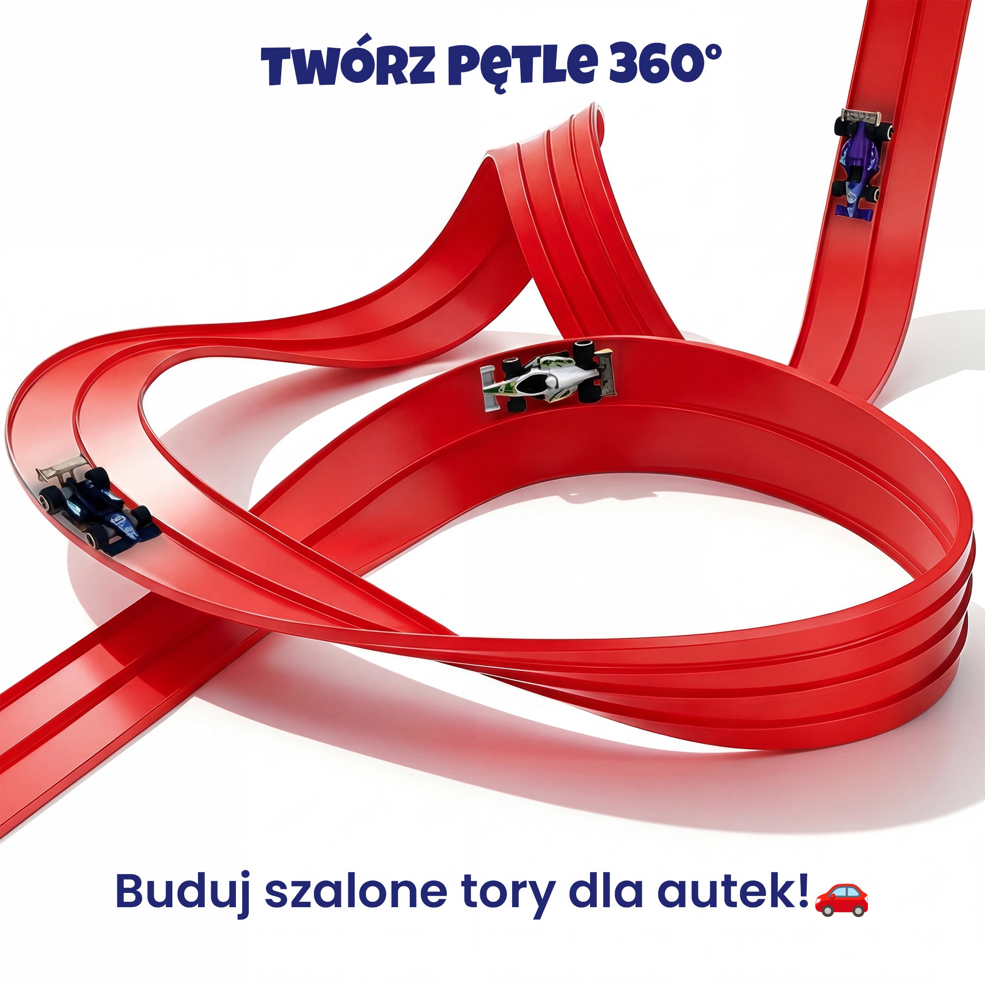 Tor Flex 360° z Samochodami