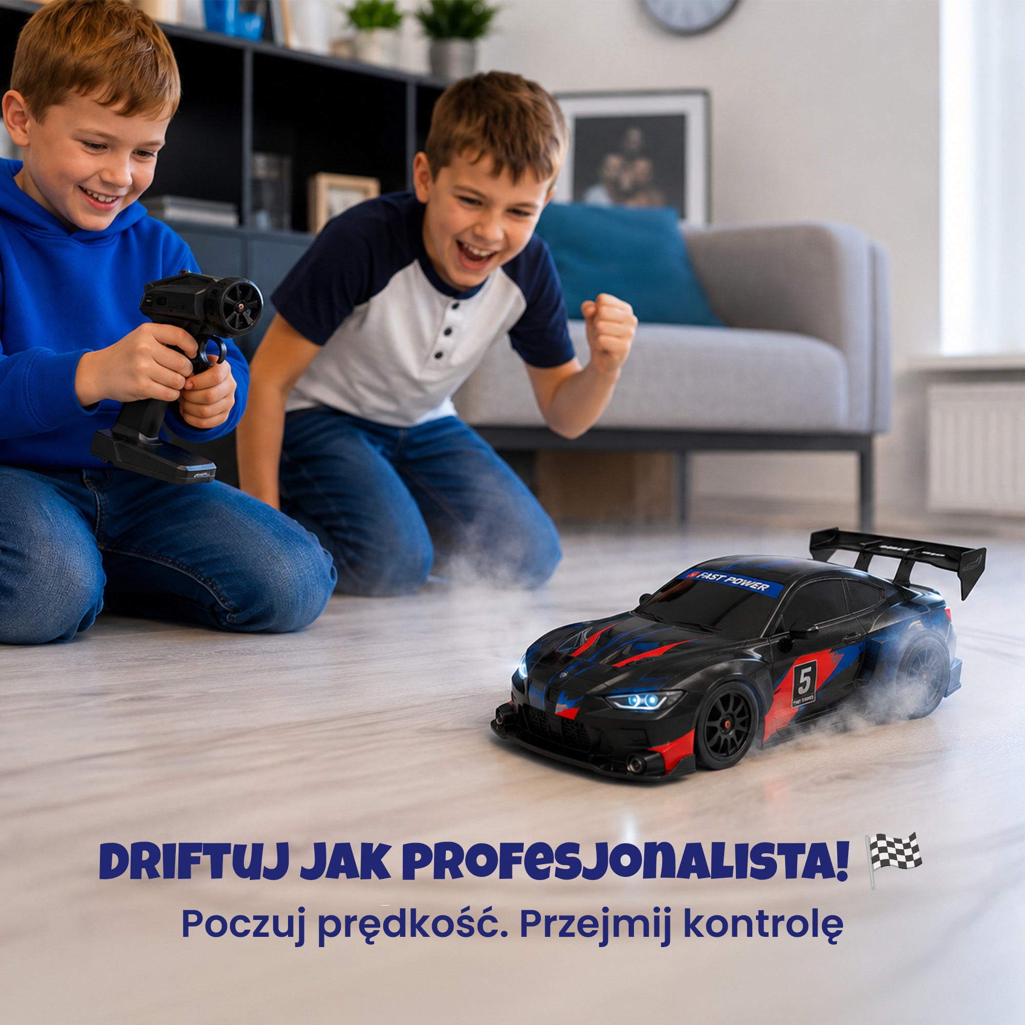 Samochód RC DriftCar RACING 1:24 – zdalnie sterowany