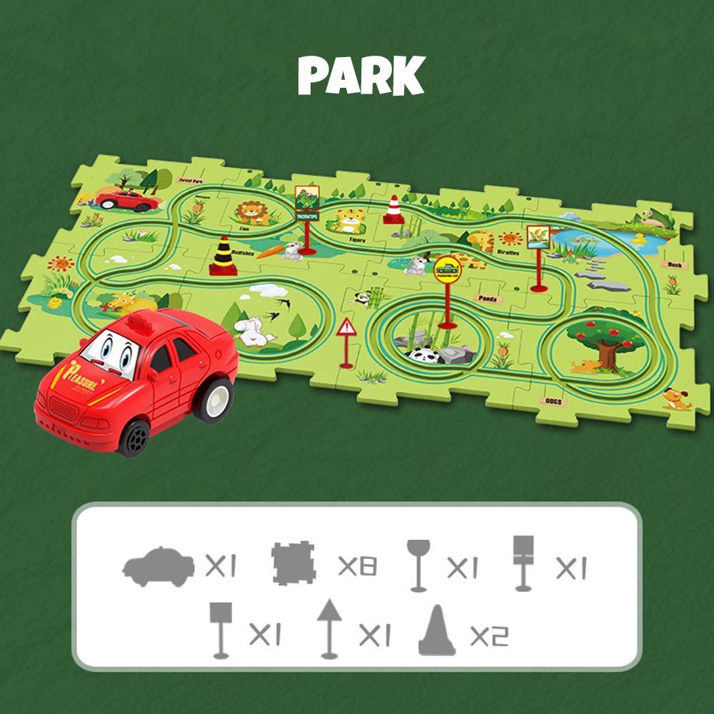 RailCar - puzzle tor dla pojazdów