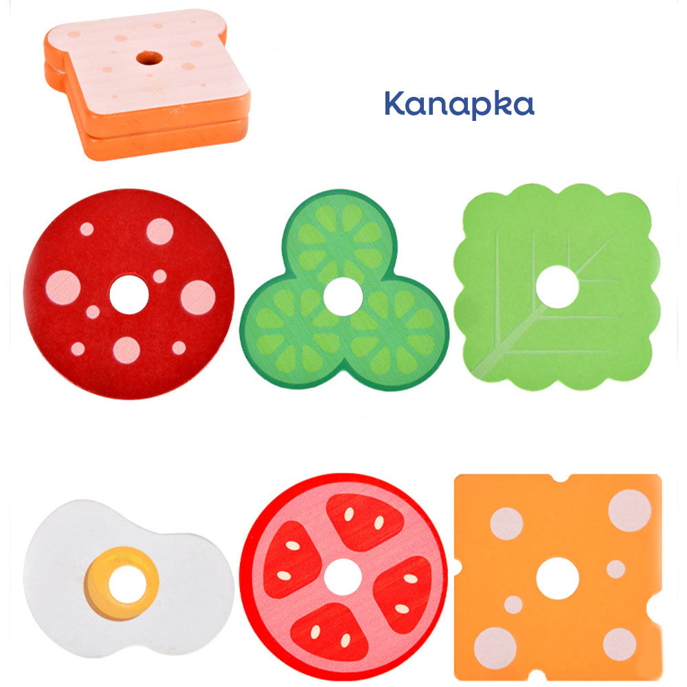 Restauracja - drewniana zabawa