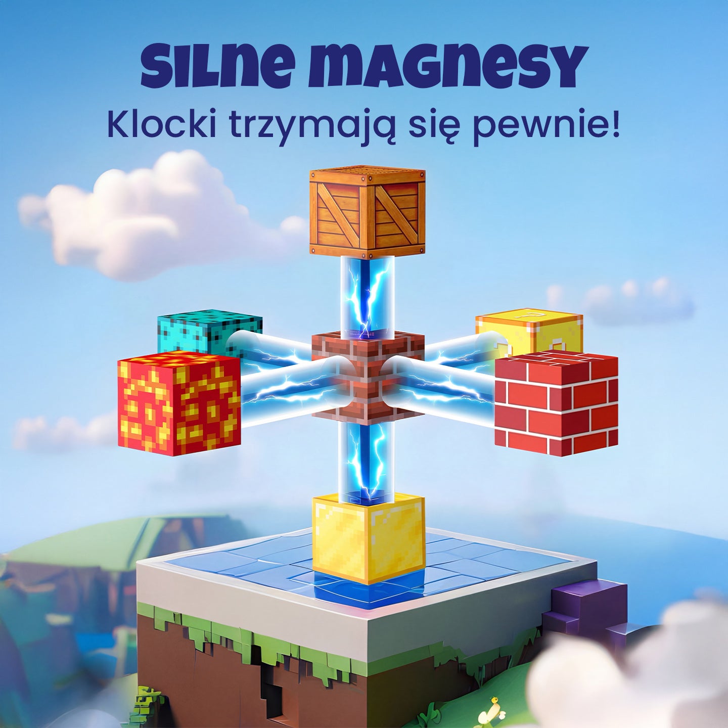 Bloxy – Magnetyczne Klocki 3D